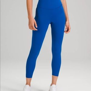 Lululemon Base Pace HR Tight 25" Symphony Blue Leggings